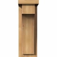 thumbnail image 2 of 5 1/2"W x 8"D x 16"H Huntington Smooth Corbel w/Backplate, Western Red Cedar, 2 of 9