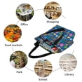 thumbnail image 5 of Japuie Sea Fish Print Women's Crossbody Tote Handbag,Shoulder Bag,Casual Tote,Satchels Crossbody Purse,Top-handle Tote Handbag,for Travel College Work, 5 of 7