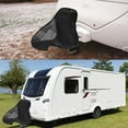 thumbnail image 5 of Caravan Hitch Cover - Universal Waterproof Breathable Trailer Hitch Cover For Caravan, Tongue Jack Cover, PVC Trailer Tow Ball Coupling Lock Cover, 5 of 5