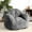 Drak Gray, variant on GAOMON Bean Bag Chair with Filler – 51" Soft Beanbag Chair with Armrests for Kids & Adults, Cozy Floor Sofa for Living Room, Bedroom, Playroom, Pink