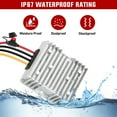 thumbnail image 3 of Nilight 48V 36V to 12V DC Converter - 120W 10A Waterproof Voltage Regulator with Fuse 12V Step Down Power Supply for Golf Carts, Scooters, RVs, Boats, 3 of 7