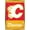 Gold Framed Version, variant on NHL Calgary Flames - Retro Logo 13 Wall Poster, 14.725" x 22.375"