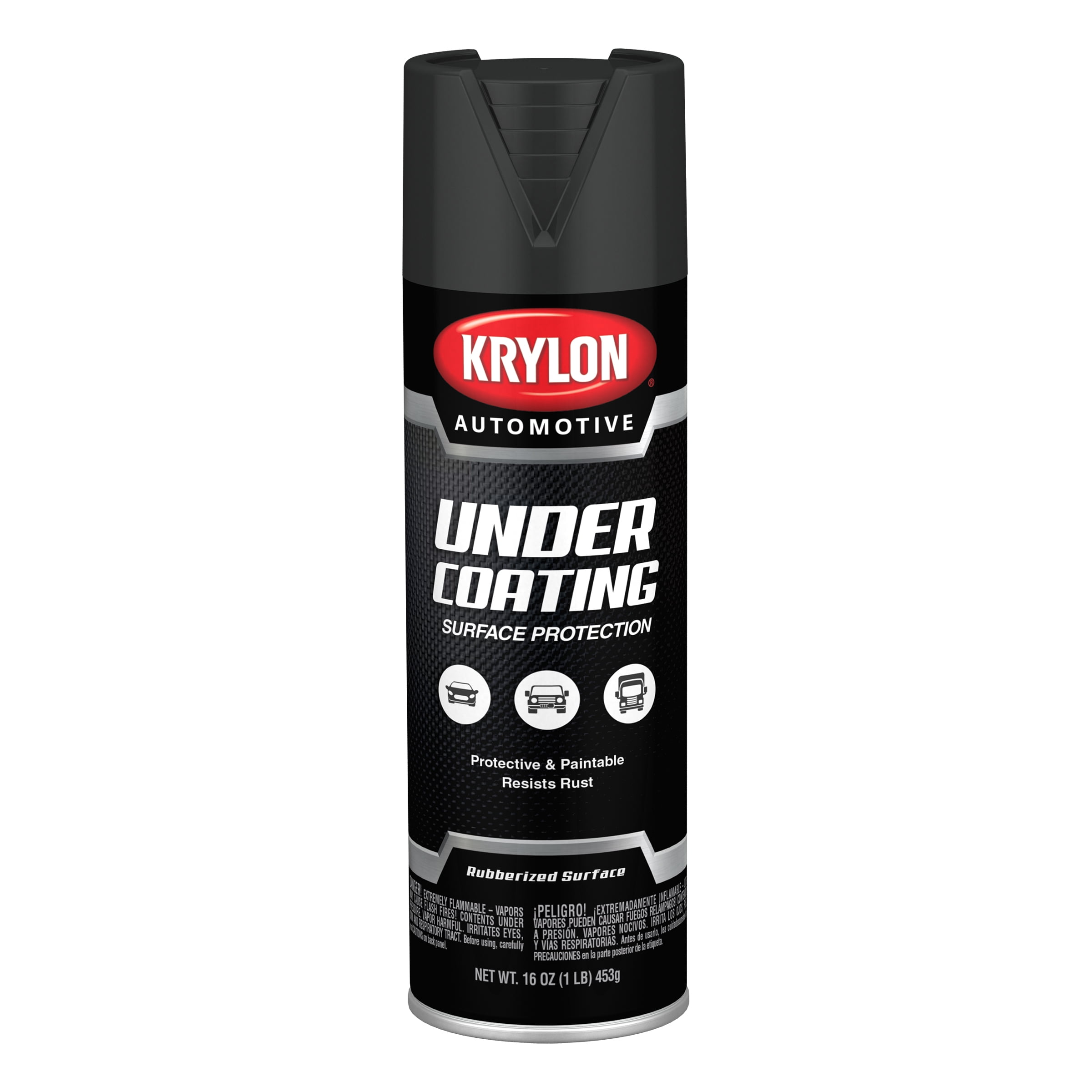 Krylon Automotive Undercoating, Black, 16 oz.