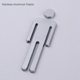 thumbnail image 3 of 12cm/20cm Silver Facility Identification Signs 4 Pcs Self-adhesive Restroom Sign Men And Women Sign20cm 2 pairs, 3 of 5