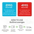 thumbnail image 2 of Quitine Nicotine Lozenges 2mg Cherry, 168 Count, Stop Smoking Aid, 2 of 6