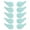 blue green, variant on 10pcs Angel Wing Shape Padded Appliques Patches Craft Toy Clothes Sewing Woman Hair Clip Accessories