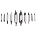 thumbnail image 1 of 10pc 1mm-5mm Hss Center Drill Set 60 Degree Combined Countersink Bits, 1 of 4