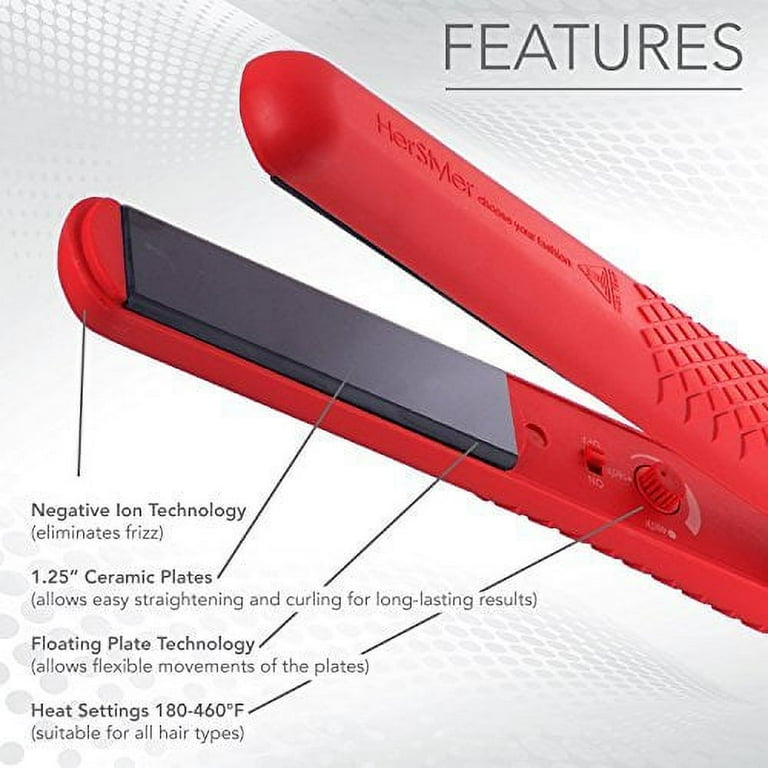 Herstyler flat top iron titanium