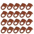 thumbnail image 1 of cocktail bottle clips, bottle holder plastic drinking clips,brown, 1 of 5