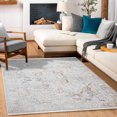 thumbnail image 4 of Blue Framed Area Rugs for Living Room Washable Rugs Boho Moroccan Area Rug Soft Neutral Geometric Bohemian Carpet Distressed Indoor Rug for Bedroom Dining Room Office Foldable Nonslip Rug, 4 of 9
