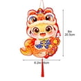 dfutuy The Year of The Snake 2025 Light Hand Lanterns Spring Festival Children Lanterns China