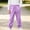 Purple, variant on DJDLJWCJ Boys Cotton Sweatpants Soft Comfy School Uniform Pants with Elastic Waist Solid Color Casual Pants Beige Size 8