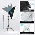 Yesker Photography Video Studio 85W Lighting Kit Umbrellas LED