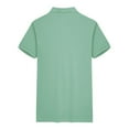 thumbnail image 4 of Camisas de hombre hoksml con botones, secado rápido, informales, con solapa y cuello, camisetas de golf, camisetas de colores lisos, cómodas, camisetas de verano, liquidación, 4 of 4