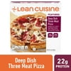 Lean Cuisine Features Deep Dish Three Meat Frozen Pizza 6.375 oz.