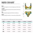 thumbnail image 4 of Kdxio German Shepherd Dog Print Women's 2 Piece High Waisted Wrap Spaghetti Strap Summer Swimsuit Bikini Set-X-Large, 4 of 7