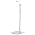 thumbnail image 1 of relayinert Stainless Steel Handbag Display Rack Adjustable Single Bright Silver, 1 of 9