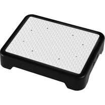 SOYO Heavy Duty Mobility One Step Stool, Indoor/Outdoor Non-Slip Step Platform Assistive Devices for Adults and Elderly, Portable Standing Supports for Cars, Bed, Door, Stair or Bathroom, Black-White