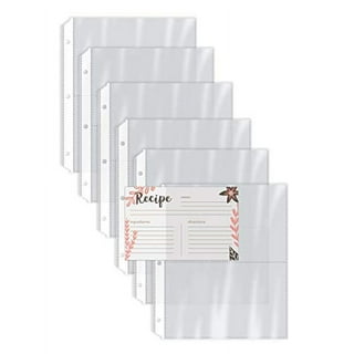 Plastic Sheet Protector - 6 1/8 x 9 ¼ - Open Short Side: StoreSMART -  Filing, Organizing, and Display for Office, School, Warehouse, and Home