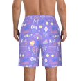 thumbnail image 3 of KLL Tennis 1 Men's Casual Summer Beach Shorts Hawaiian Shorts with Pockets-XX-Large, 3 of 5