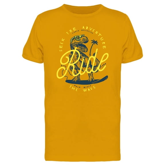 Seek The Adventure Ride The Wave Tee Men's -Image by Shutterstock