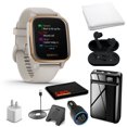 thumbnail image 1 of Garmin Venu Sq Music, Arena Clara/oro Rosa + Accesorios (Paquete de Lujo), 1 of 6