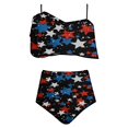 thumbnail image 2 of Traje de baño para mujer, conjunto de traje de baño con volantes para mujer, trajes de baño para mujer, conjuntos de bikini para mujer, trajes de baño de bikini para mujer, 2 of 5