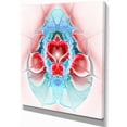 thumbnail image 2 of Design Art - Cœur Fractal Extraterrestre Froid Rouge, 2 of 3