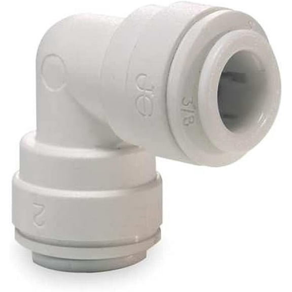 IPW Industries Inc-John Guest - Polypropylene Union Elbow Quick Connect Fitting 3/8" OD/Single - PP0312W