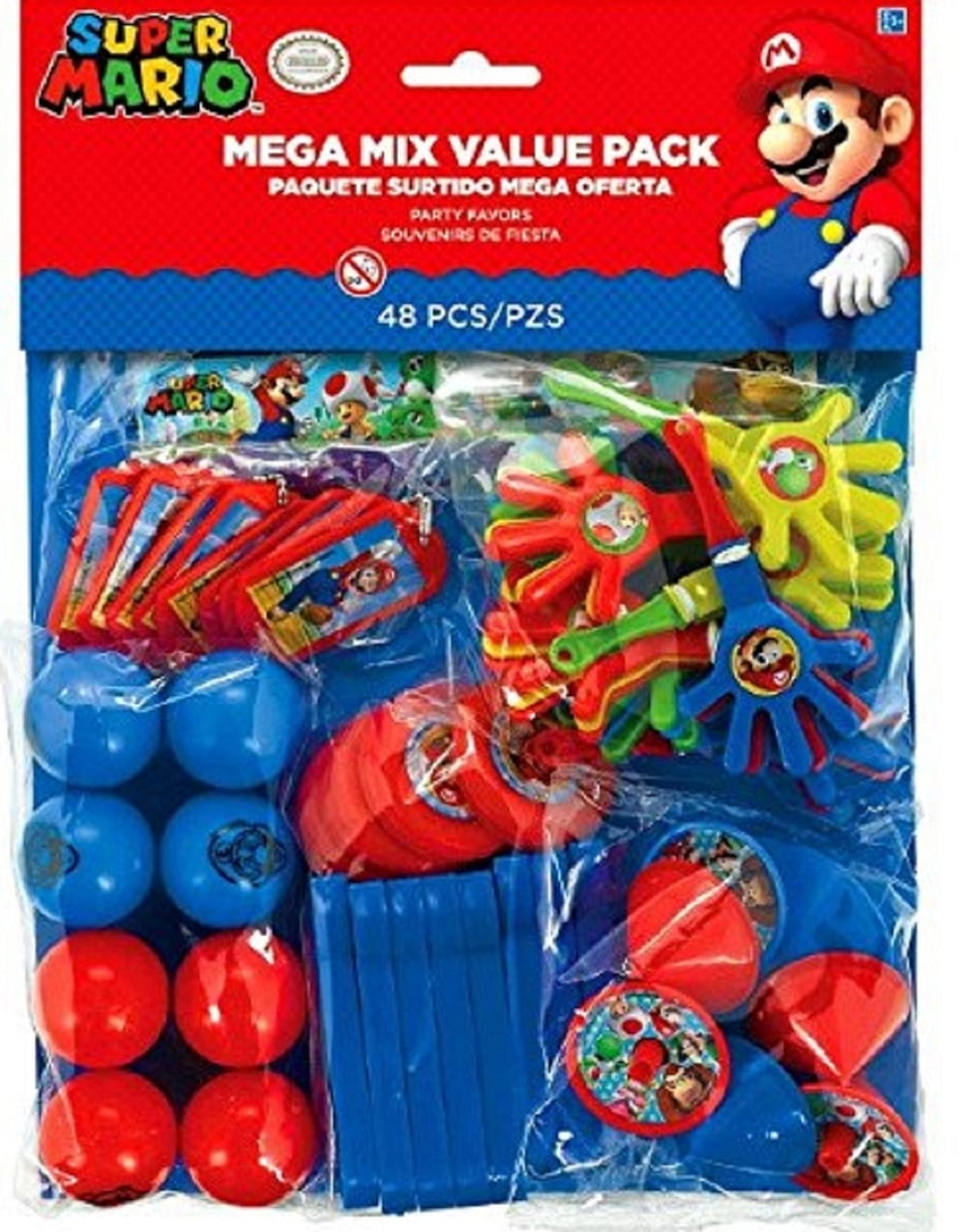 Pack of 8 Party Supply amscan Super Mario Brothers Party Invitations 