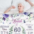 thumbnail image 7 of Yibo 90th Birthday Gifts for Women Blanket Flannel Soft and Comfortable Anti-static Bed Sofa Blanket, 7 of 7