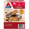 Atkins Chocolate Peanut Butter Meal Bars High Fiber 16g of Protein (15 Count)