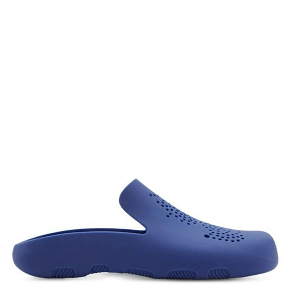 Burberry Perforated Stingray Rubber Clogs, Brand Size 37 (US Size 7)