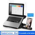 thumbnail image 1 of Support Portable pour Ordinateur Portable Pliable Support de Bureau pour MacBook Pro Air Notebook Compatible avec 10 à 17 Pouces, 1 of 7