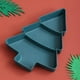 thumbnail image 1 of Bandeja para Aperitivos con Forma de Árbol de Navidad | Decoración Navideña de 3 Compartimentos | Bandeja de Plástico de 25,4 X 18,3 X 3 Cm, 1 of 7
