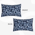 thumbnail image 2 of Daiia Tropical Leaves Bedding Waterproof Pillow Protector Zippered Queen – Bed Bug Proof Pillow Encasement-16"x24", 2 of 6