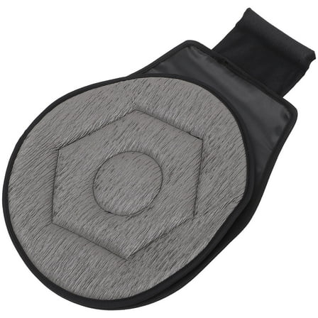 GOOHOCHY  Swivel Seat Cushion Auto Pad Chairs Cars Baby Elder Dark Grey