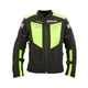 thumbnail image 1 of Chamarra motociclista hombre protectores reflejante impermeable WORKLAND 1985 negro S Workland 1985NEGRNEO, 1 of 9