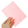 thumbnail image 3 of 100 Pcs Pochettes Plates Rouges pour Emballage Antichoc 5.9x3.9x0.2in, 3 of 9