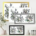 thumbnail image 4 of Designart 'Plumeria Frangipani Flowers With Tropical Bouquets' Traditional Framed Art Print, 4 of 4