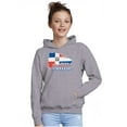 thumbnail image 4 of Dominican Pride Parade Country Flag Hoodie Sweatshirt Women Men Brisco Brands M, 4 of 5