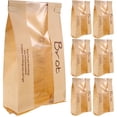 thumbnail image 1 of 50pcs Bread Sealing Paper Bags Portable Toast Packing Bags Oil-proof Baking Bread Bags, 1 of 9