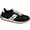 Black, variant on XIMIN Sneakers for Women Comfortable Casual Walking Tennis Shoes Slip-On & Lace-Up Women's Fashion Sneakers Trendy Women's Footwear Retro Trainers (7-7, Black)