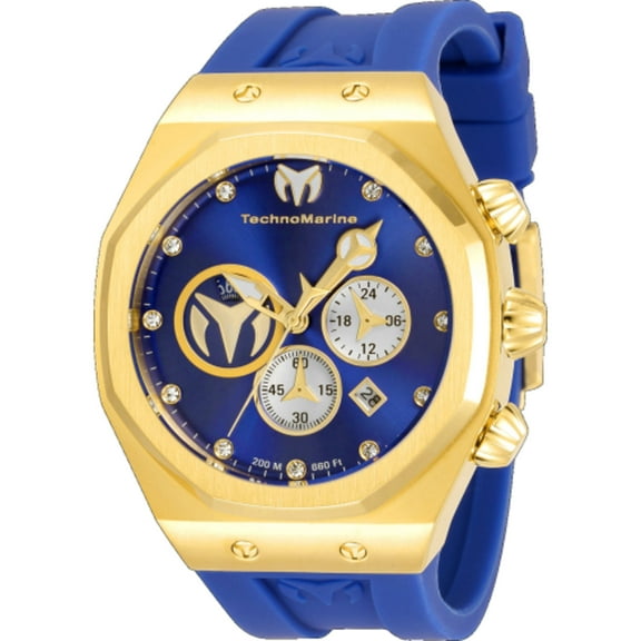 Technomarine Reef Sun Chronograph Quartz Blue Dial Men's Watch TM-520003