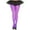Purple, variant on Music Legs Plus Size Backseam Pantyhose, Purple (Women’s)