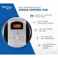 thumbnail image 5 of Steamspa G-Sc-200 Programmable Steam Generator Control Panel - Nickel, 5 of 5