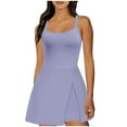 thumbnail image 2 of LOVZFMLL Womens Running Onesie Workout Rompers Outfits Exercise Jumpsuits Gym Yoga Purple XL, 2 of 9