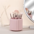 thumbnail image 5 of Soda Candy Makeup Brush Organizer 360° Rotating Removable Compartments Cosmetic Brush Holder Pen Holder for Vanity, Desk, 5 of 6