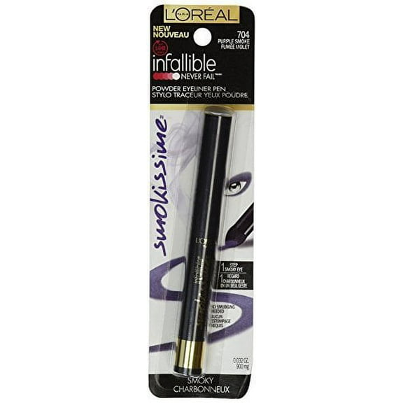 2pc Loreal Infallible Smokissime Purple Smoke 704 Powder Eyeliner