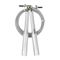 thumbnail image 1 of Cuerda para saltar para adultos y niños, cuerda para saltar de velocidad para entrenamiento, deportes, Fitness Plata, 1 of 8